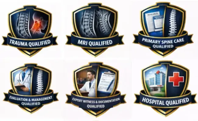 Chiropractic Las Vegas NV Badges